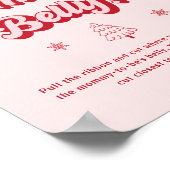 How Big Mommy's Belly Christmas Baby Showerゲーム ポスター (角)