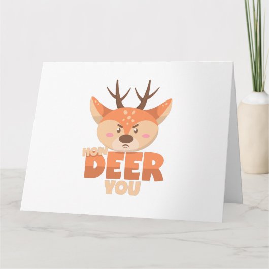 How Deer You  カード (正面)