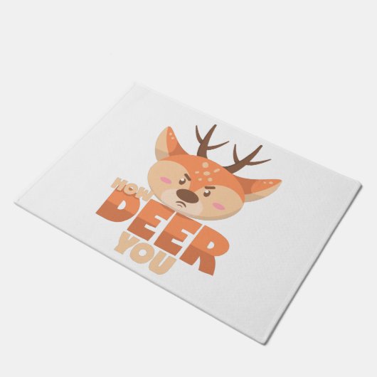 How Deer You  ドアマット (アングル)