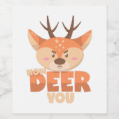 How Deer You  ワインラベル (シングルラベル)