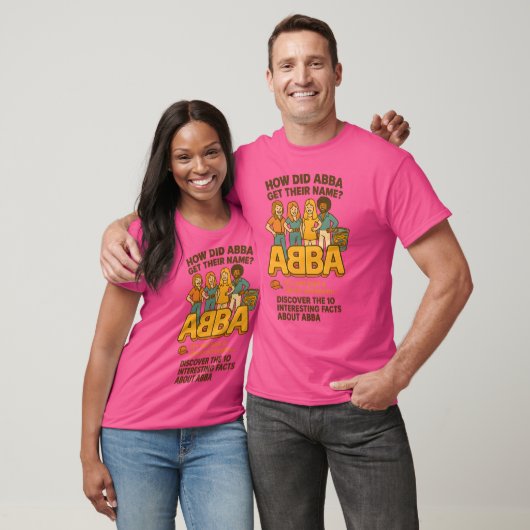 HOW DID ABBA GET THEIR NAME Tシャツ (ユニセックス)