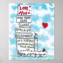 How Do I Love You Poster