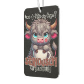 How Do I Take My Coffee? Seriously Very Seriously  カーエアーフレッシュナー (左)