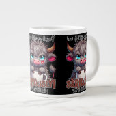 How Do I Take My Coffee? Seriously Very Seriously  ジャンボコーヒーマグカップ (正面右)