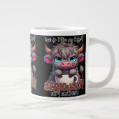 How Do I Take My Coffee? Seriously Very Seriously  ジャンボコーヒーマグカップ (右)