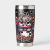 How Do I Take My Coffee? Seriously Very Seriously  保温保冷タンブラー (正面)