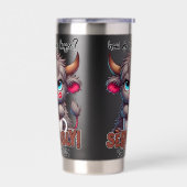 How Do I Take My Coffee? Seriously Very Seriously  保温保冷タンブラー (左面)