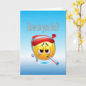 How do you feel? カード (黄色い花)