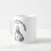 How does Jesus make coffee? Hebrews it コーヒーマグカップ (正面左)