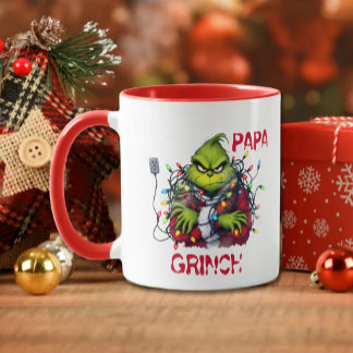 How Grinch Stole ChristmasIPapa Grinch Mug マグカップ