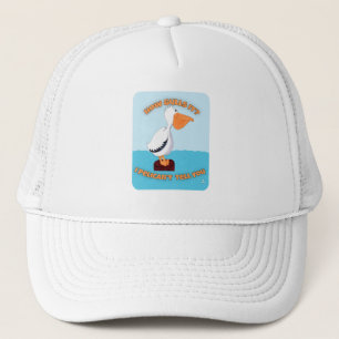 How Gulls It Pelican Cartoon Artおもしろい キャップ