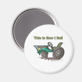 How I (トラク転がタ) マグネット (正面/裏面)