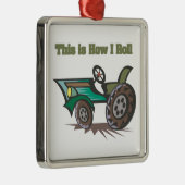 How I (トラク転がタ) メタルオーナメント (右)