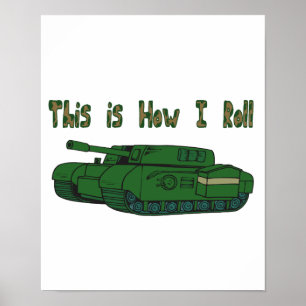 How I (転が軍隊タンク) ポスター