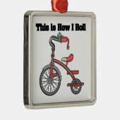 How I 転が (三輪車) メタルオーナメント (右)