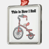 How I 転が (三輪車) メタルオーナメント (左)