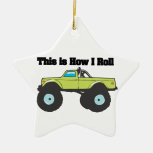How I (転が Monster Truck) セラミックオーナメント