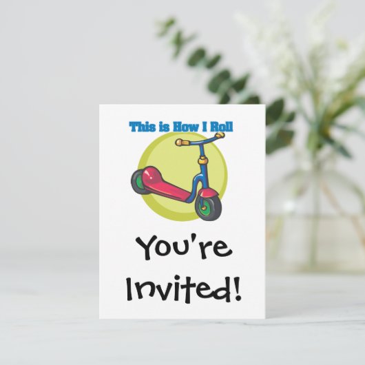 How I (転が Scooter) 招待状 (スタンド正面)