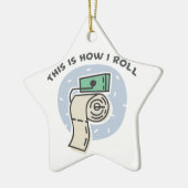 How I (転が Toilet紙) セラミックオーナメント (左)