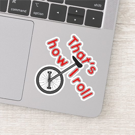 How I 転が - Unicycle シール (詳細)