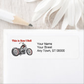 How I (転がMotorcycle) ラベル (インサイチュ)