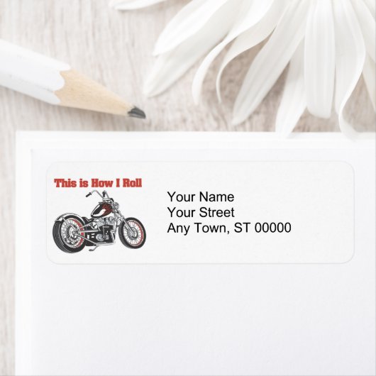 How I (転がMotorcycle) ラベル (インサイチュ)