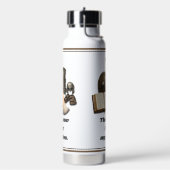 How I Fight My Battles ウォーターボトル (左面)