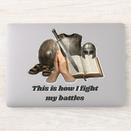 How I Fight My Battles シール