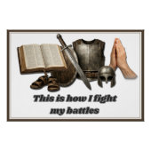 How I Fight My Battles ポスター (正面)