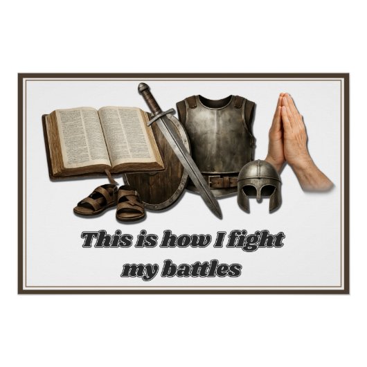 How I Fight My Battles ポスター (正面)