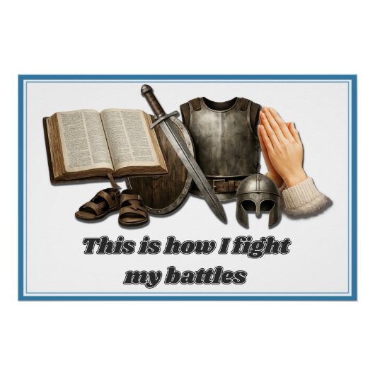 How I Fight My Battles ポスター (正面)