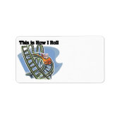 How I (Roller Coaster) ラベル (正面)