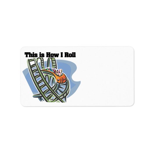 How I (Roller Coaster) ラベル (正面)