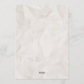 How it Started How its Going Valentine Newspaper シーズンカード (裏面)