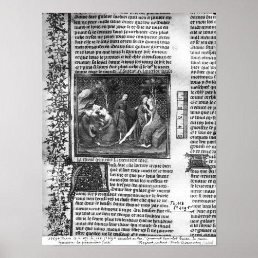 How Lancelot Kissed Guinevere ポスター (正面)