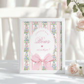 How many Bows Guessing Game Coquette Bow Pink ポスター