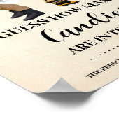 How Many Candies Little Recruit Baby Shower Game ポスター (角)