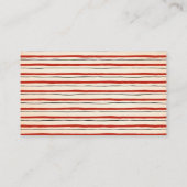 How Many Candies Little Recruit Shower Game Card プレイスカード (裏面)