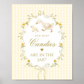 How many candies Silly Goose gender neutral ポスター (正面)