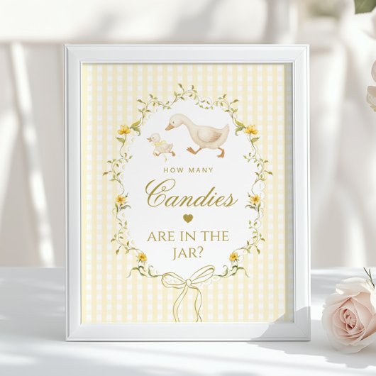 How many candies Silly Goose gender neutral ポスター