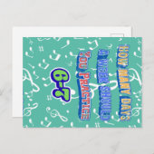 How Many Days A Week Should You Practice ポストカード (正面/裏面)