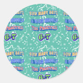 How Many Days A Week Should You Practice ラウンドシール (正面)