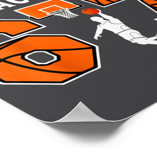 How Many Days Funny 67 Meme Basketball Practicing  ポスター (角)