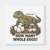 How Many Eggs? Komodo Dragon Math Game マグネット (正面)