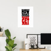 How Many Emcees Must Get Dissed ポスター (ホームオフィス)