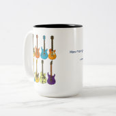 How many guitars do I need?  (just one more) ツートーンマグカップ (正面左)