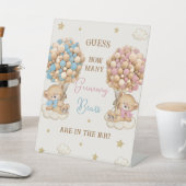 How Many Gummy Bears Twins baby shower game 台座サイン (インサイチュ)