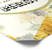 How Many Kisses Bridal Shower Game ポスター (角)