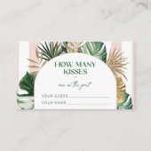 How many kisses does a blushing bride play the Pal エンクロージャーカード (正面)