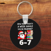 How Many Nights A Week Should You Be Reading 67 Ch キーホルダー (正面)